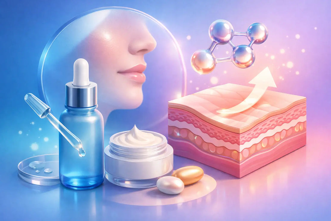 Retinol mot rynkor för synligt slätare hud
