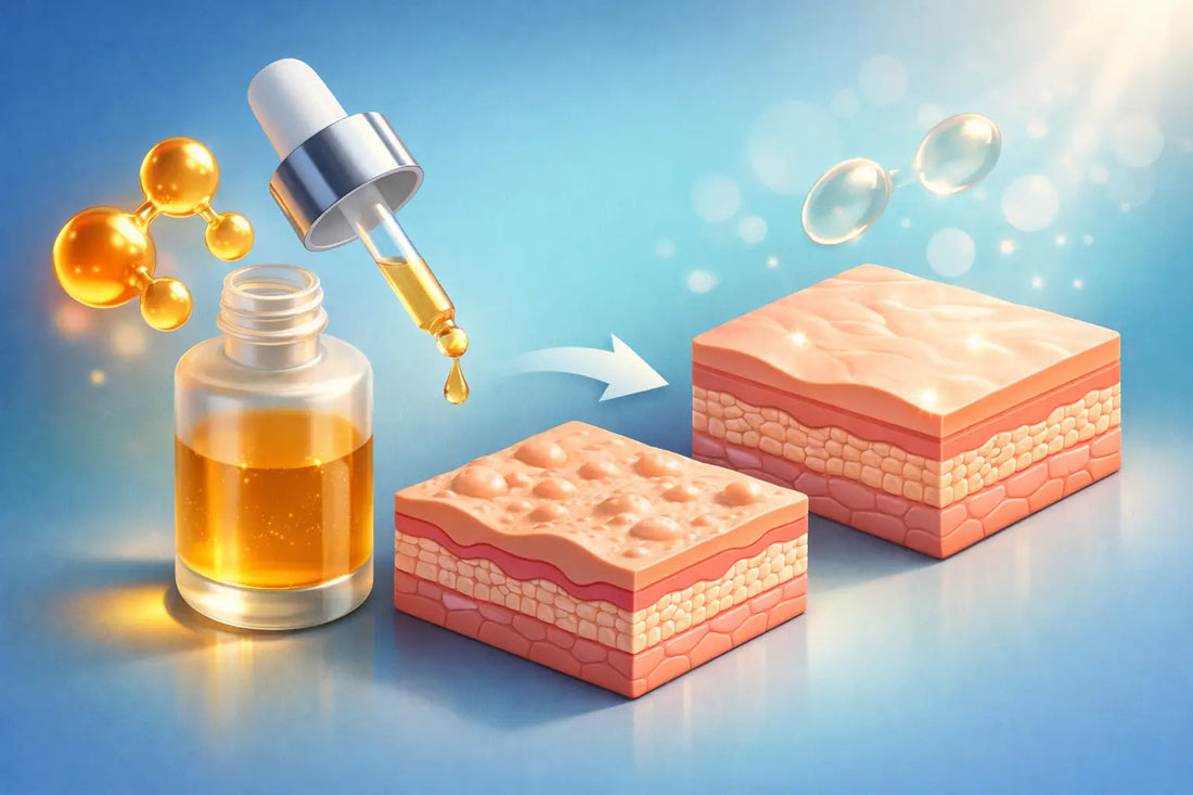 Retinol mot ojämn hudtextur som ger resultat